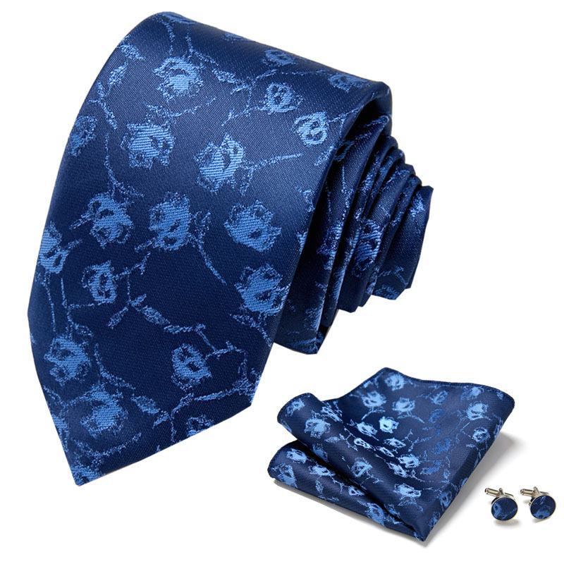 Tie Heren Zakelijke Professionele Jurk 3-delige Set Gestreepte Geschenkdoos Polyester Zijde 7.5 cm Verpakking