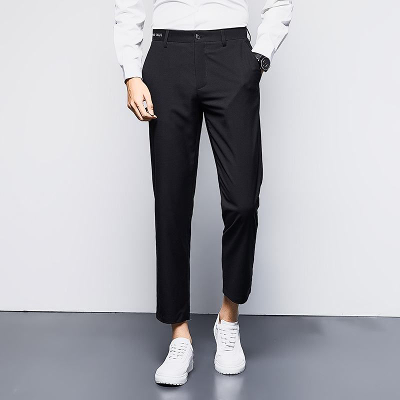 Zomer Casual Broek Heren Zakelijke Dunne