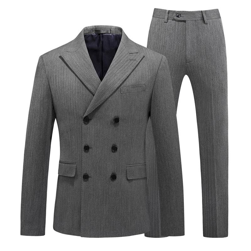 2023 Herenpakken Business Casual Three-breasted Suit Driedelig Plus Size Heren