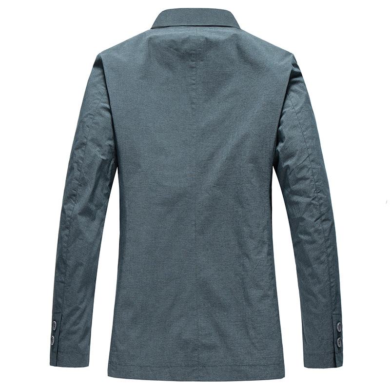 Jas Heren Lente Casual Pak Slim Fit Klein Lichtgewicht Top Trendy